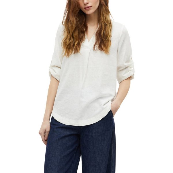 s.Oliver Hemdbluse mit 3/4-Ärmeln