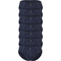 S.OLIVER s.Oliver Herren Slips, 7er Pack - Slipdose, Baumwolle, einfarbig, Größe XL in Blau