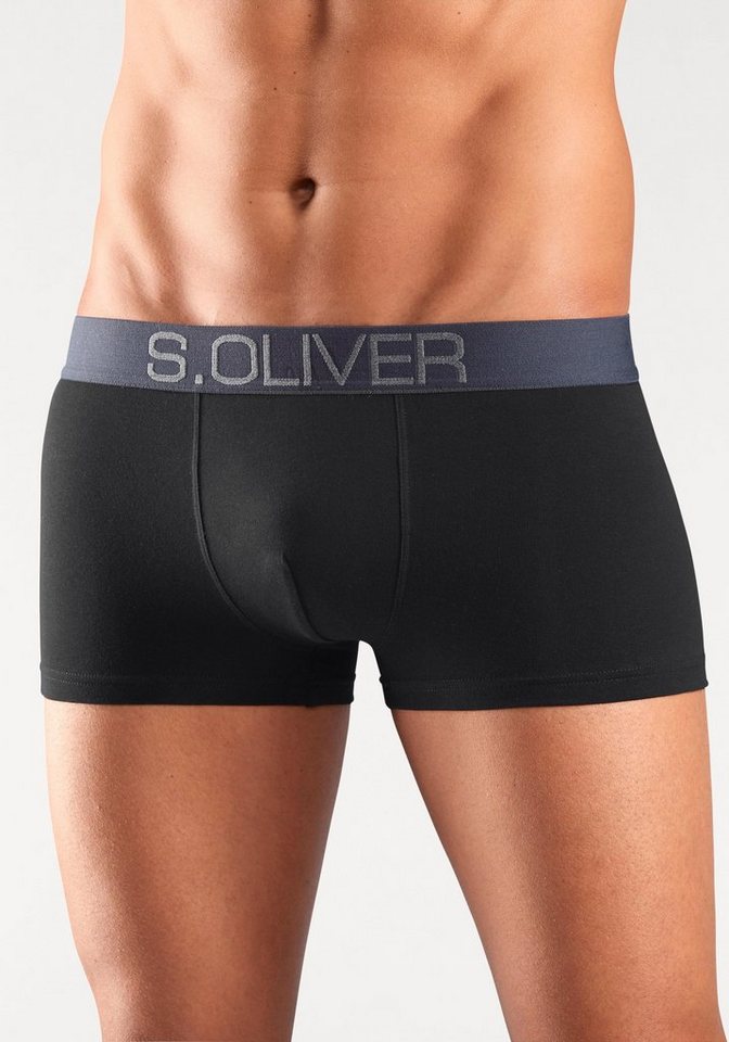 s.Oliver Hipster (Packung, 4-St) knapp sitzende Boxershorts für Herren aus Baumwoll-Mix – Bild 2 von 5