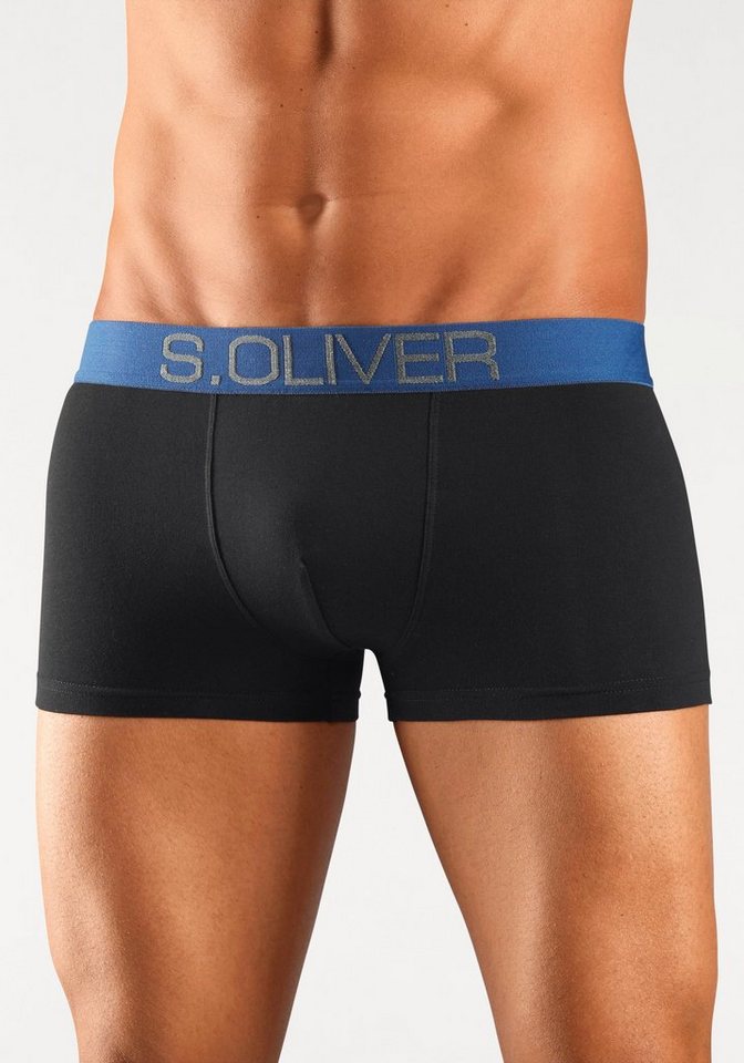s.Oliver Hipster (Packung, 4-St) knapp sitzende Boxershorts für Herren aus Baumwoll-Mix – Bild 4 von 5