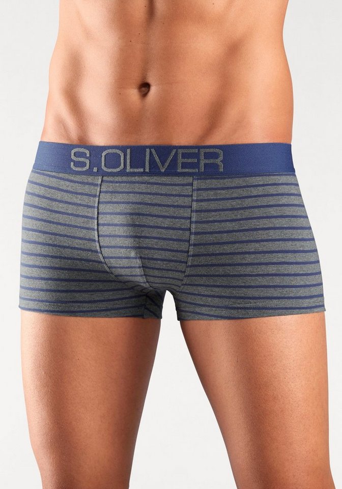 s.Oliver Hipster (Packung, 4-St) knapp sitzende Boxershorts für Herren aus Baumwoll-Mix – Bild 3 von 5