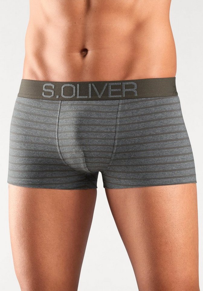 s.Oliver Hipster (Packung, 4-St) knapp sitzende Boxershorts für Herren aus Baumwoll-Mix – Bild 4 von 5