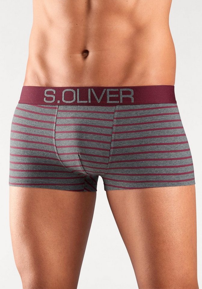 s.Oliver Hipster (Packung, 4-St) knapp sitzende Boxershorts für Herren aus Baumwoll-Mix – Bild 5 von 5