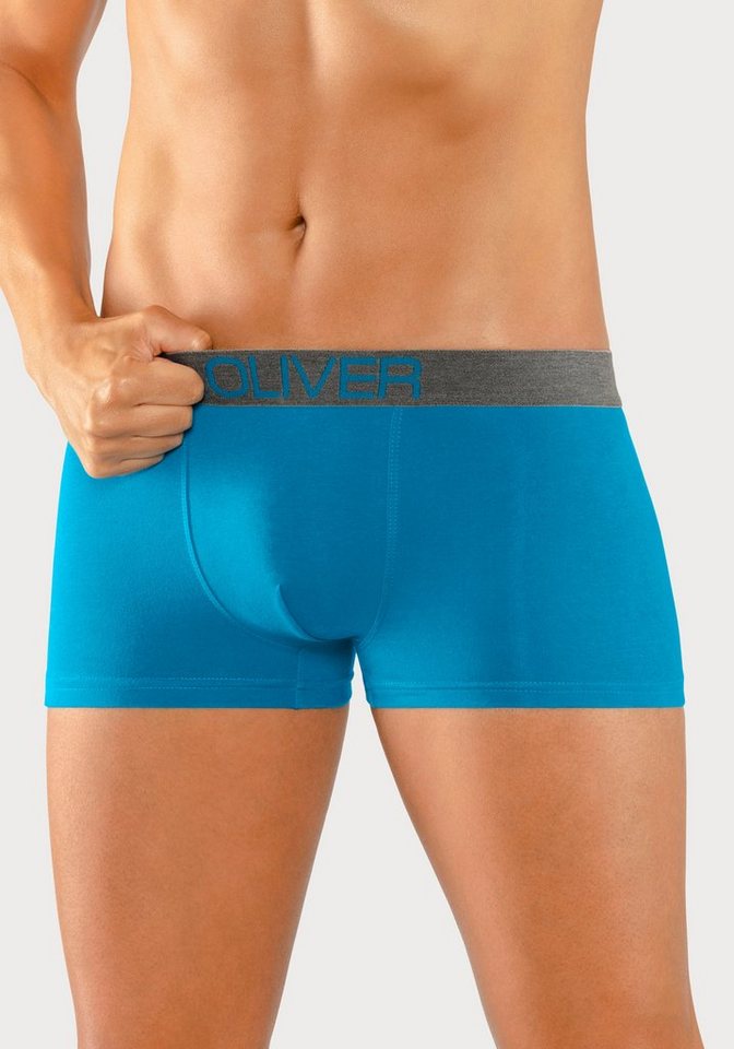 s.Oliver Hipster (Packung, 4-St) knapp sitzende Boxershorts für Herren aus Baumwoll-Mix – Bild 3 von 5