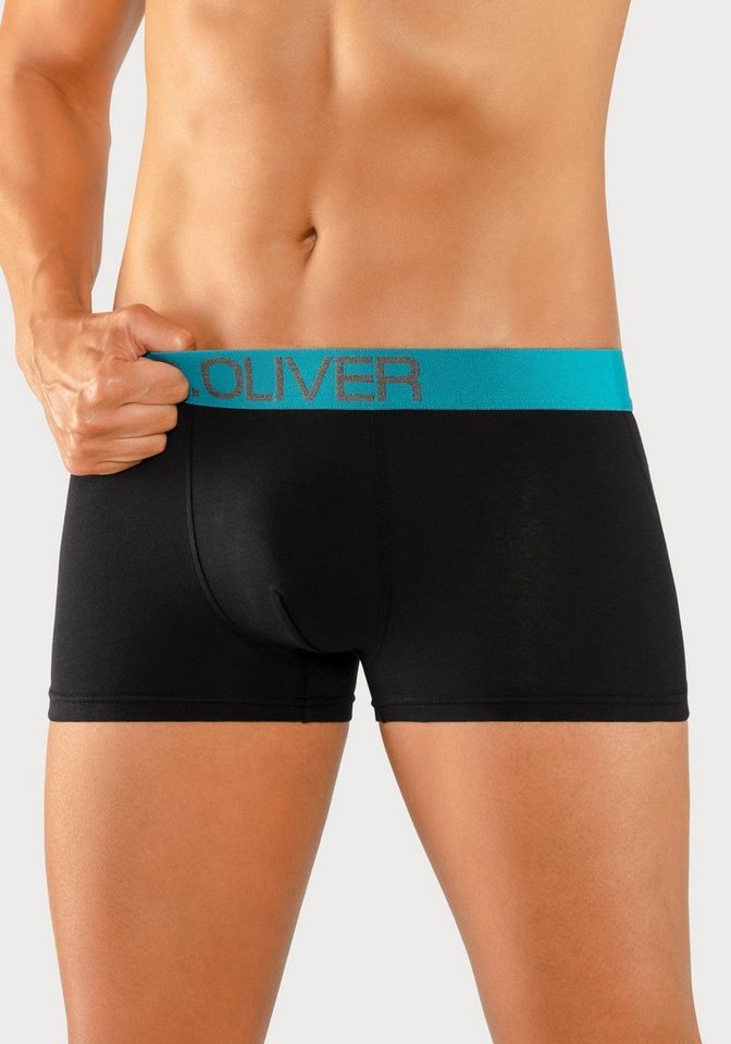 s.Oliver Hipster (Packung, 4-St) knapp sitzende Boxershorts für Herren aus Baumwoll-Mix – Bild 2 von 5