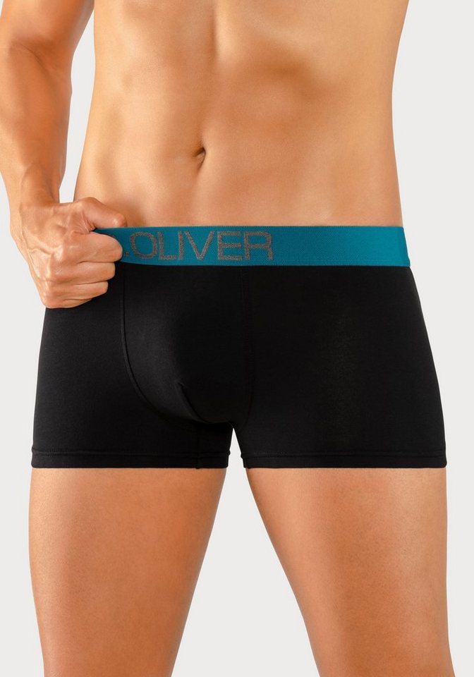 s.Oliver Hipster (Packung, 4-St) knapp sitzende Boxershorts für Herren aus Baumwoll-Mix – Bild 3 von 5