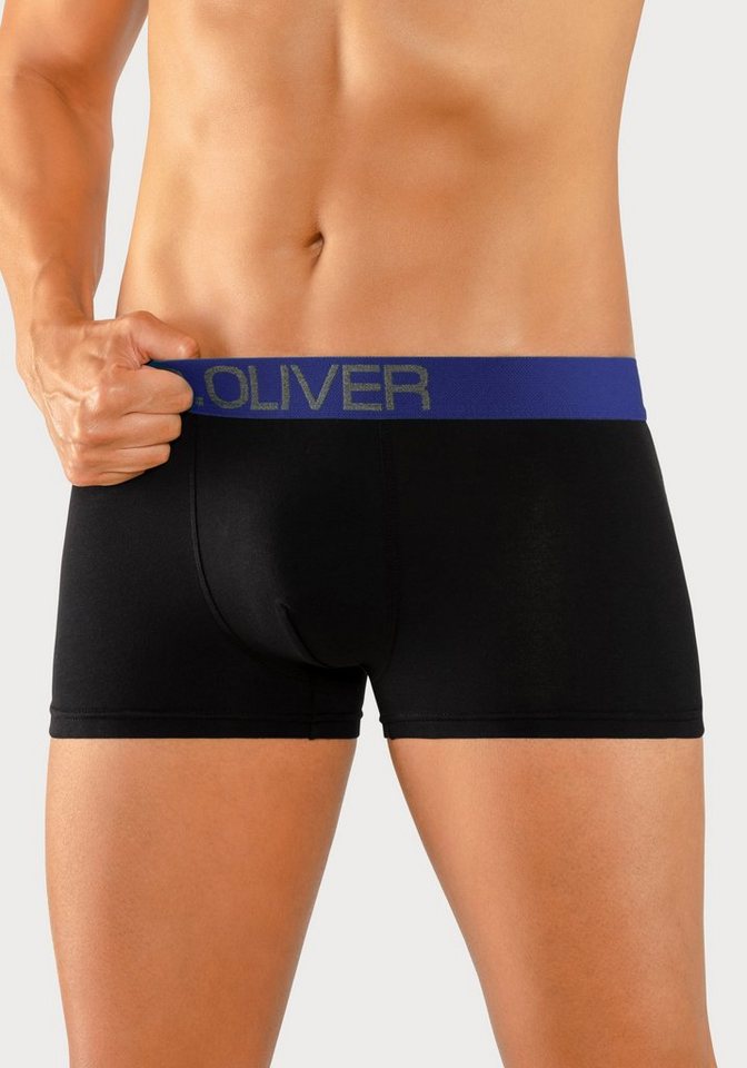 s.Oliver Hipster (Packung, 4-St) knapp sitzende Boxershorts für Herren aus Baumwoll-Mix – Bild 4 von 5