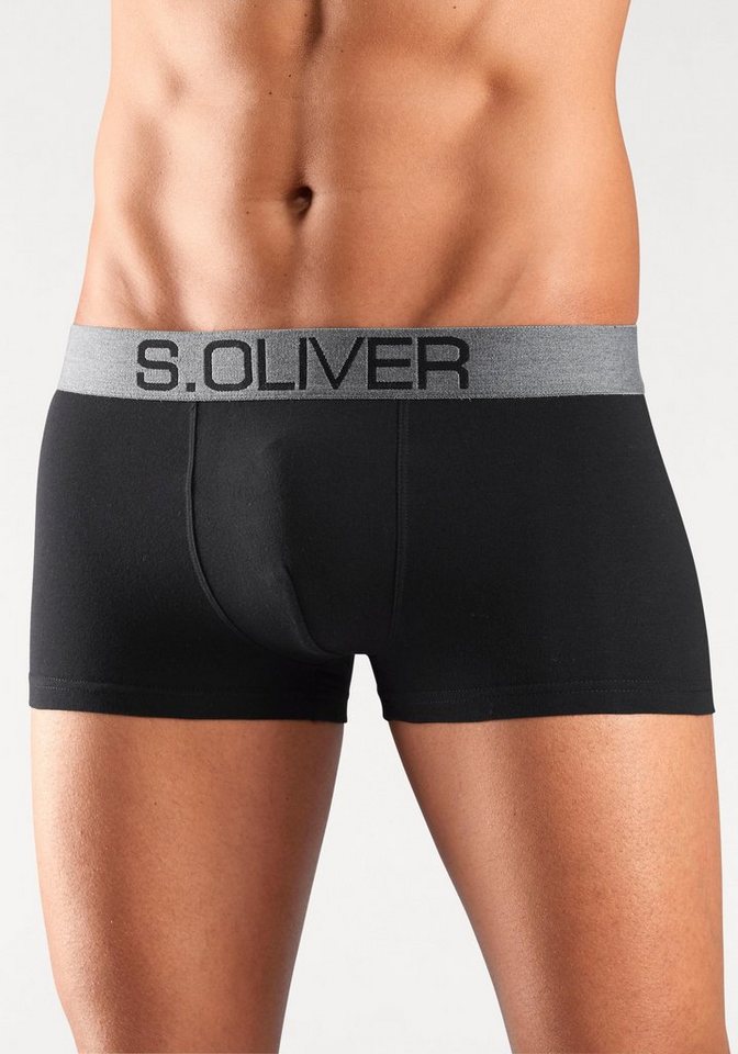s.Oliver Hipster (Packung, 4-St) knapp sitzende Boxershorts für Herren aus Baumwoll-Mix – Bild 2 von 5