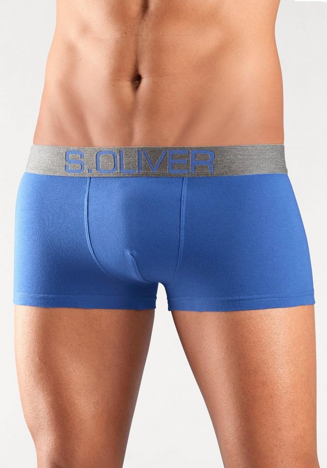 s.Oliver Hipster (Packung, 4-St) knapp sitzende Boxershorts für Herren aus Baumwoll-Mix – Bild 3 von 5