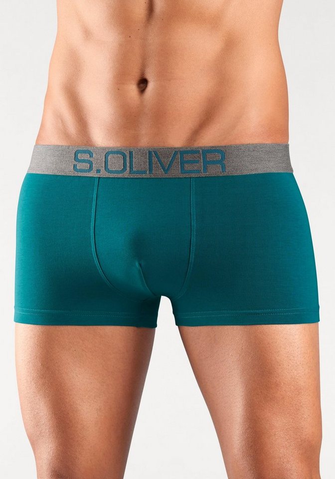 s.Oliver Hipster (Packung, 4-St) knapp sitzende Boxershorts für Herren aus Baumwoll-Mix – Bild 4 von 5