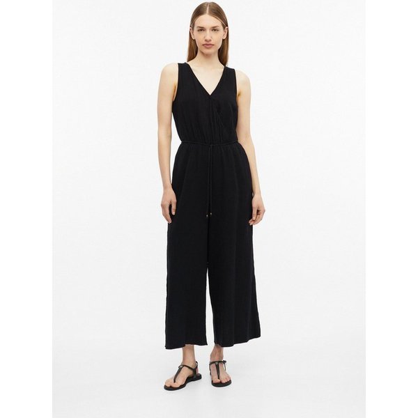 s.Oliver Jumpsuit Overall Overall aus Musselin mit elastischer Taille
