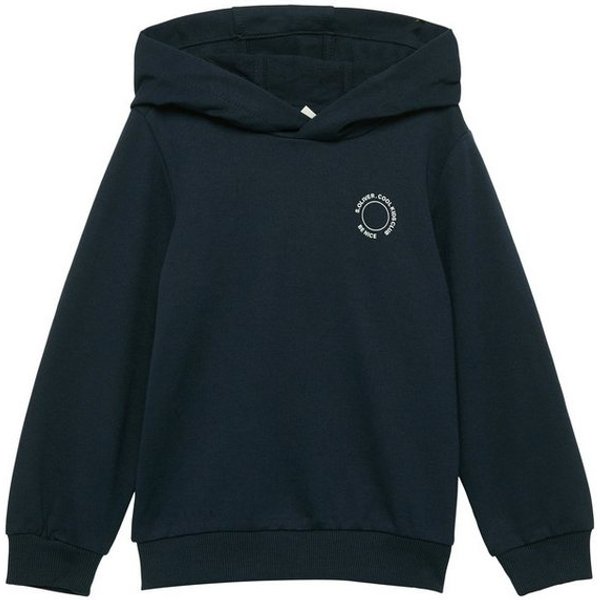 s.Oliver Junior Kapuzensweatshirt mit Logo-Print
