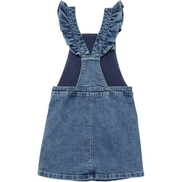 s.Oliver Junior Latzrock aus Baumwollmischung mit Denim, Regular Fit