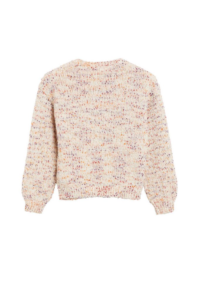 s.Oliver Junior Strickpullover Grobstrick-Pullover für Girls / Mit Glitzer-Details / Rundhals – Bild 3 von 3