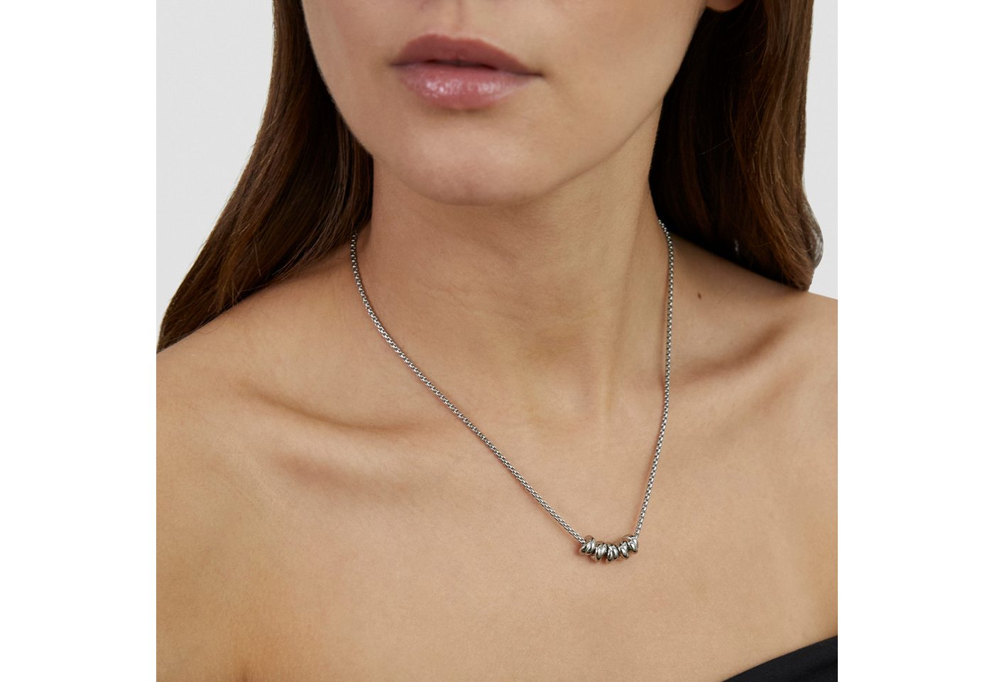 s.Oliver Kette mit Anhänger Knots, Knoten-Optik – Bild 3 von 4