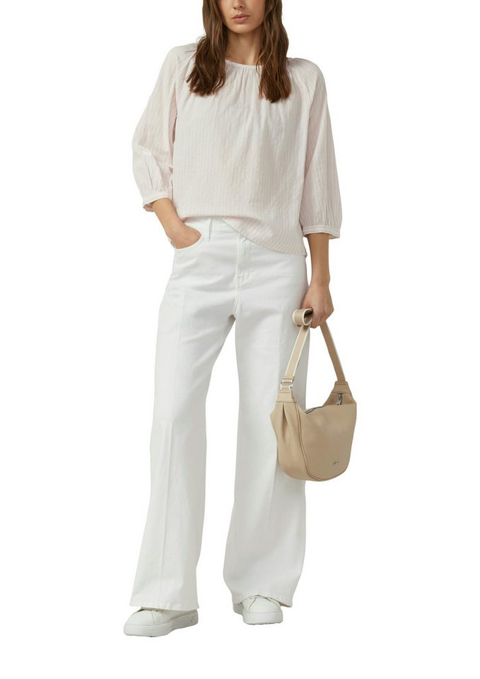 s.Oliver Klassische Bluse mit Streifen Muster – Bild 3 von 4