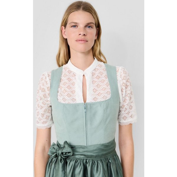 s.Oliver Kurzarmbluse Bluse Dirndlbluse