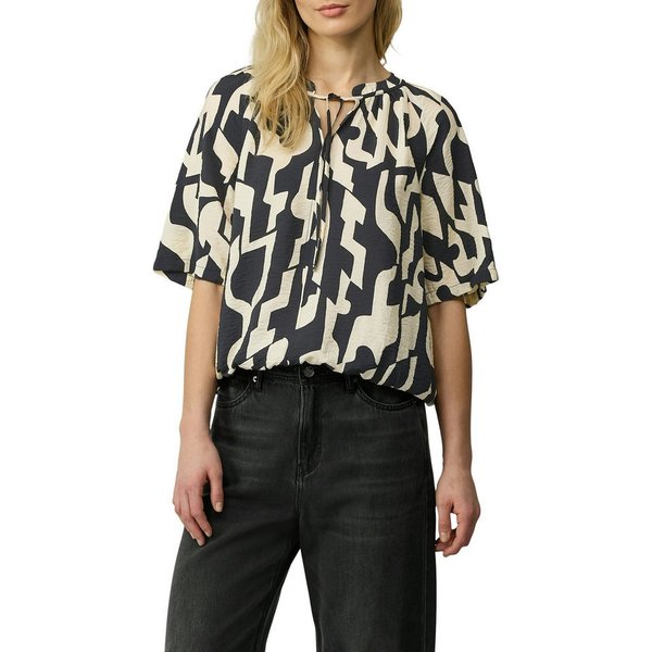 s.Oliver Kurzarmbluse mit All-Over Print