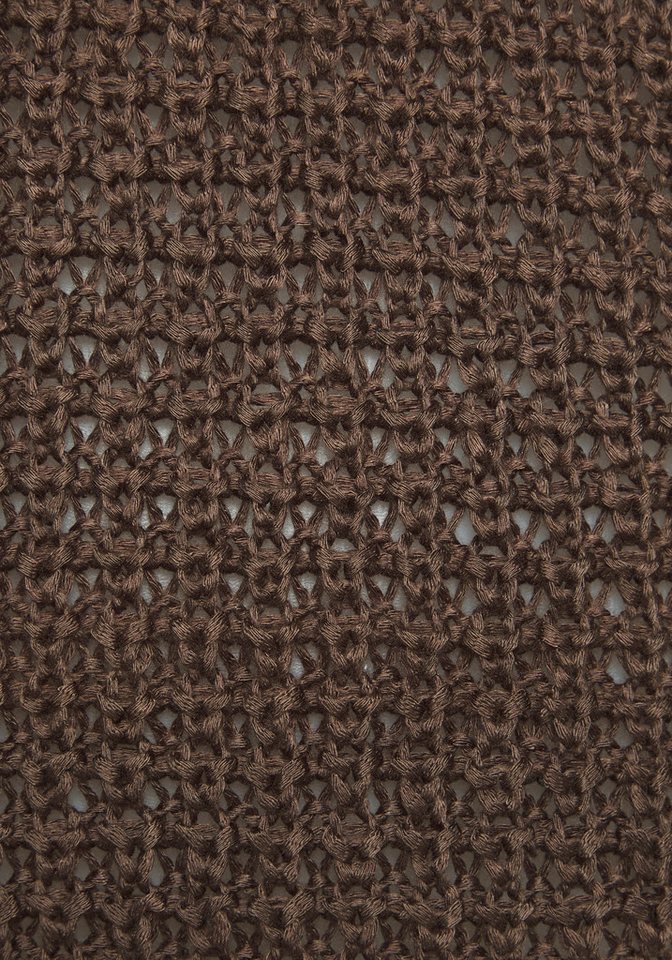 s.Oliver Kurzarmpullover mit weitem Rundhalsausschnitt Strickshirt aus Grobstrick, sommerlich, eleganter Strick, Basic – Bild 5 von 5