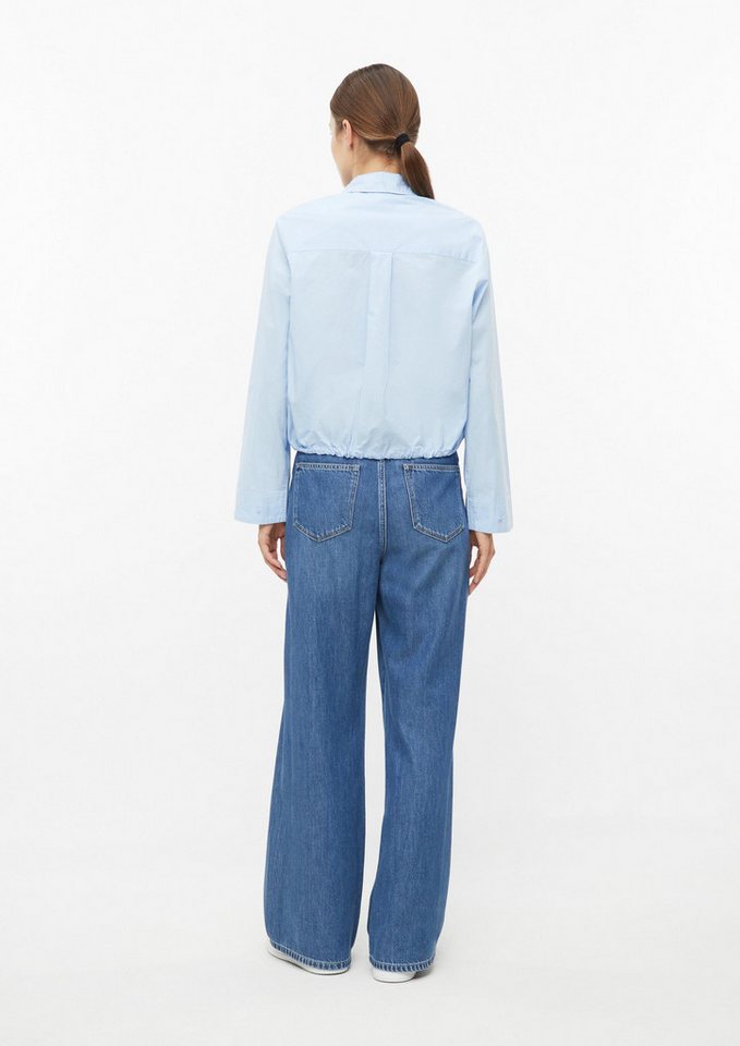 s.Oliver Langarmbluse Bluse Verkürzte Bluse mit O-Shape – Bild 3 von 5