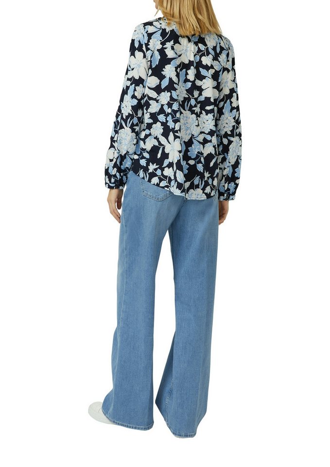 s.Oliver Langarmbluse mit All-Over Print – Bild 2 von 4