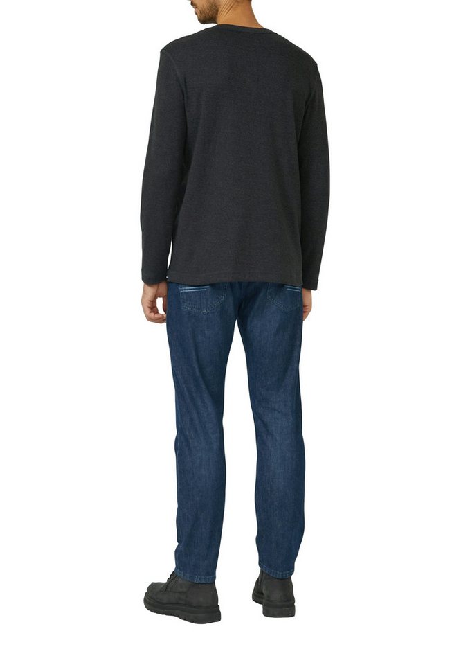 s.Oliver Langarmshirt mit Knopfleiste – Bild 2 von 4