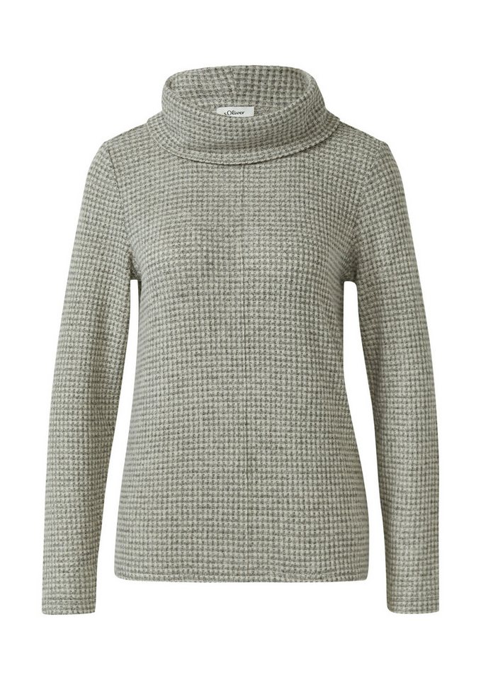 s.Oliver Langarmshirt mit Rollkragen – Bild 4 von 4