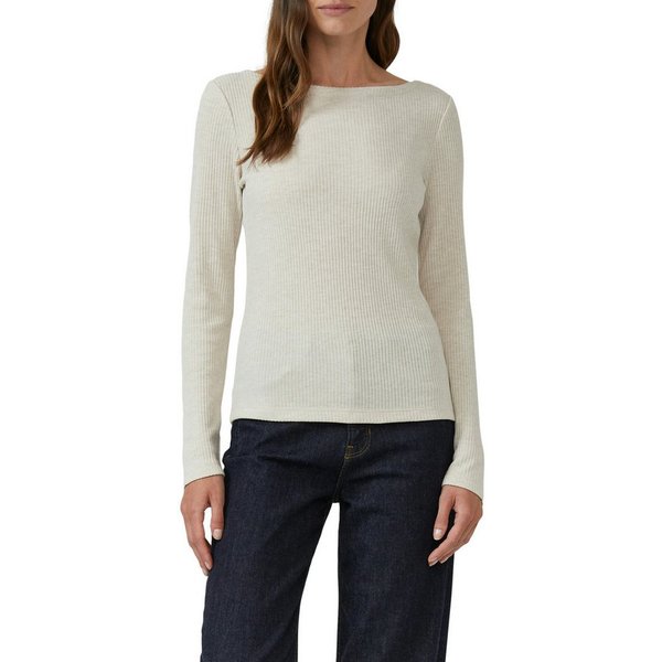 s.Oliver Langarmshirt mit U-Boot-Ausschnitt
