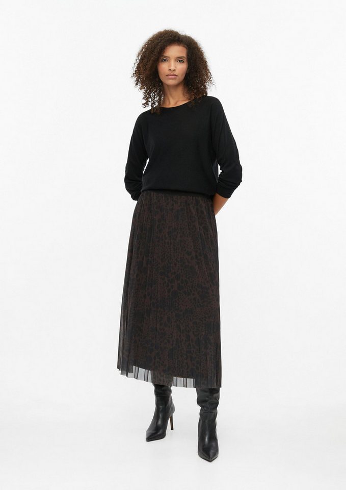 s.Oliver Longpullover Strickpullover Strickpullover mit U-Boot-Ausschnitt im Relaxed Fit – Bild 5 von 5