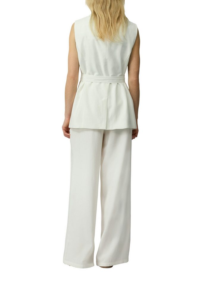 s.Oliver Longweste mit Twill-Struktur – Bild 2 von 4