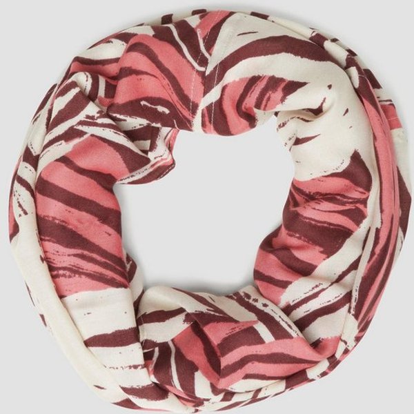 s.Oliver Loop Snood, Snood mit Grafik-Print und leichtem Mustermix