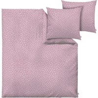 S.OLIVER Mako Satin Bettwäsche, 200 x 220 cm (Rosa)