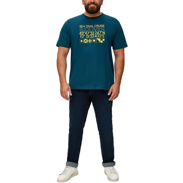 s.Oliver Men Big Sizes 5-Pocket-Jeans mit Stretch, Große Größen