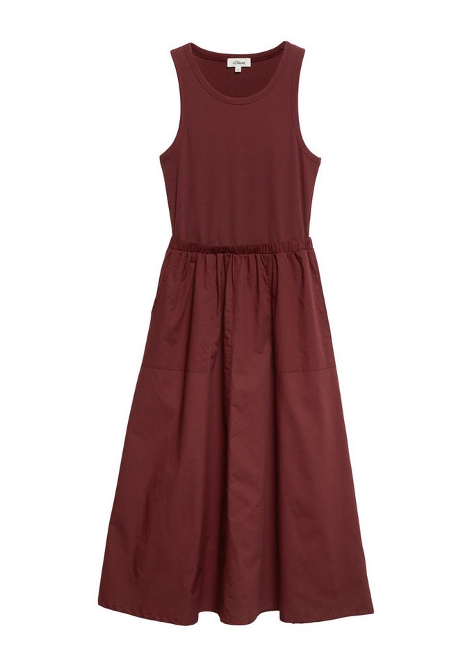 s.Oliver Midikleid Kleid Fabricmix-Kleid – Bild 2 von 5