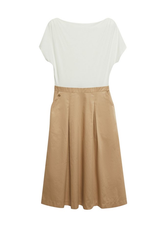 s.Oliver Midikleid Kleid Midi-Kleid mit Wasserfall-Ausschnitt – Bild 2 von 5