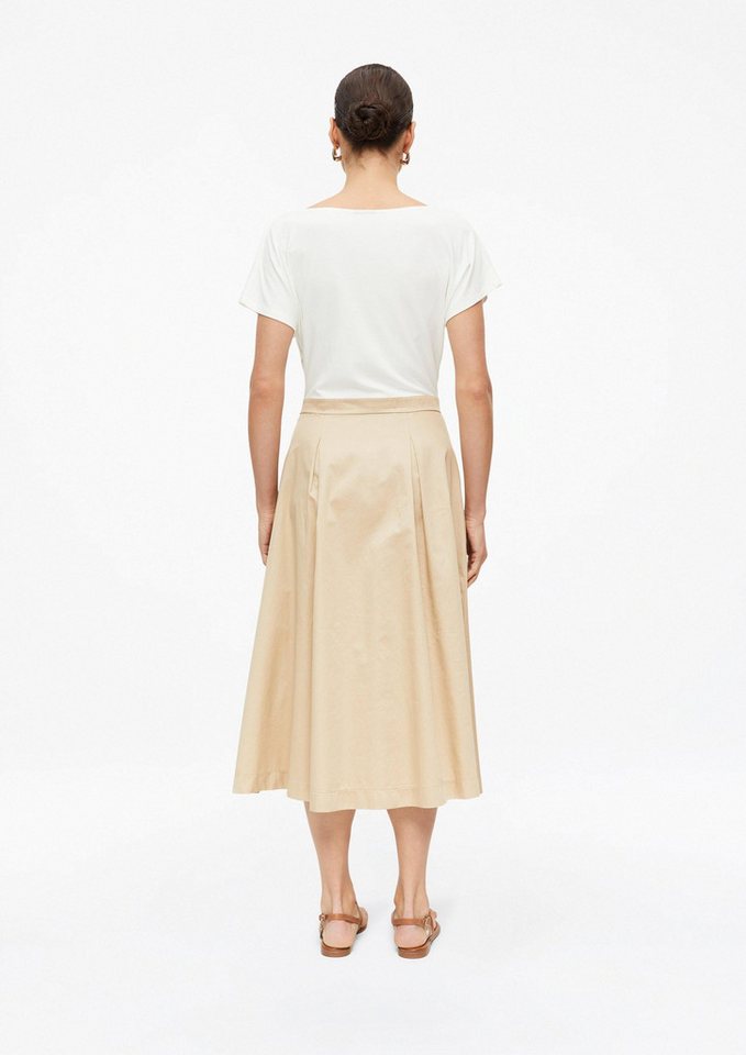 s.Oliver Midikleid Kleid Midi-Kleid mit Wasserfall-Ausschnitt – Bild 3 von 5