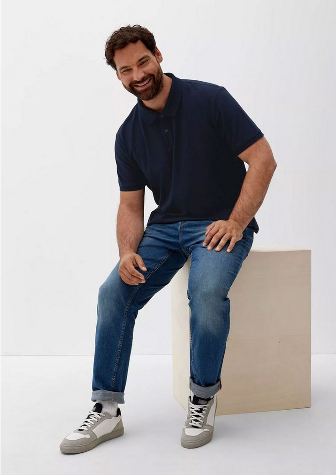 s.Oliver Poloshirt Big Size Kragen, Köpfe, Logo – Bild 4 von 5