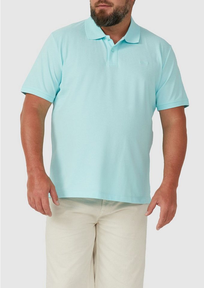 s.Oliver Poloshirt Poloshirt BIG SIZE kurzarm, Kragen, Knöpfe, Logo – Bild 3 von 5