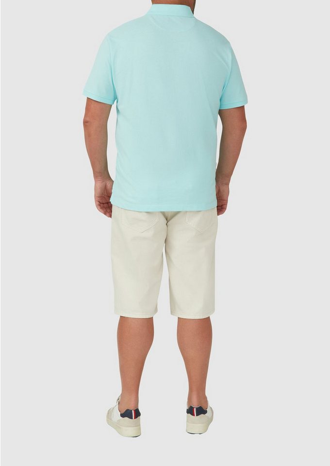 s.Oliver Poloshirt Poloshirt BIG SIZE kurzarm, Kragen, Knöpfe, Logo – Bild 5 von 5