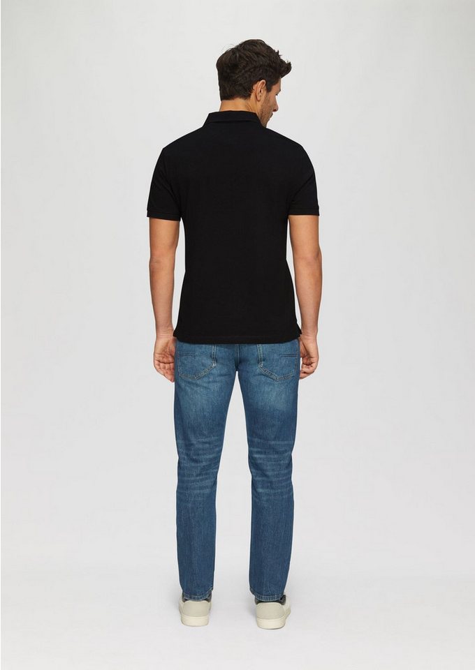 s.Oliver Poloshirt Poloshirt Kragen, Knopfleiste, kurzarm – Bild 4 von 5