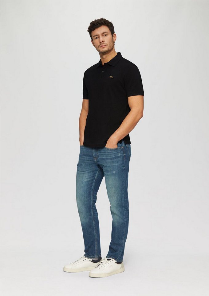 s.Oliver Poloshirt Poloshirt Kragen, Knopfleiste, kurzarm – Bild 5 von 5