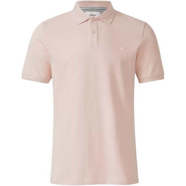 s.Oliver Poloshirt Poloshirt Kragen, Knopfleiste, kurzarm