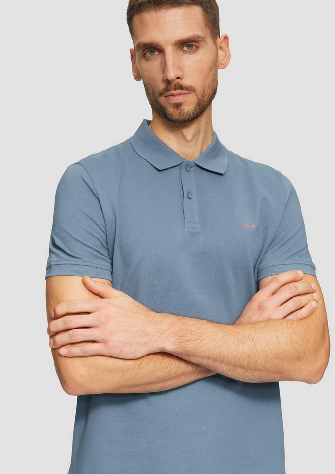 s.Oliver Poloshirt Poloshirt Kragen, Knopfleiste, kurzarm – Bild 2 von 5