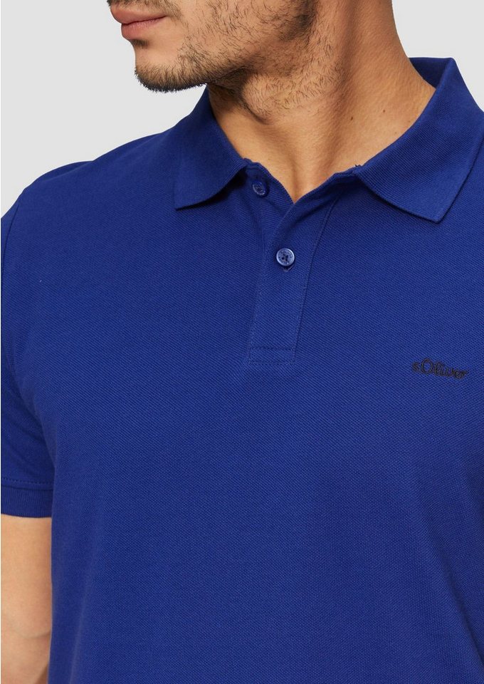 s.Oliver Poloshirt Poloshirt Kragen, Knopfleiste, kurzarm – Bild 2 von 5