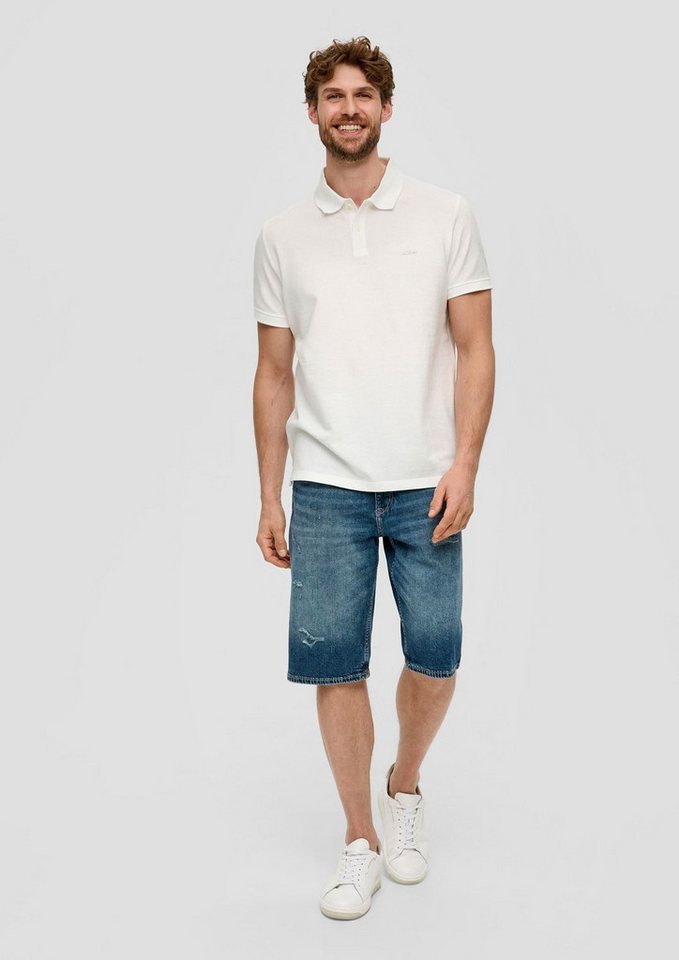 s.Oliver Poloshirt Poloshirt kurzarm, Piqué, Kragen, Knöpfe – Bild 2 von 5