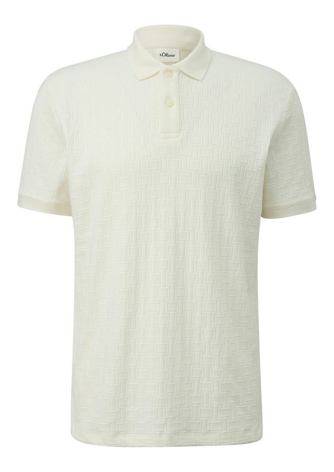 s.Oliver Poloshirt mit Struktur-Muster – Bild 4 von 4