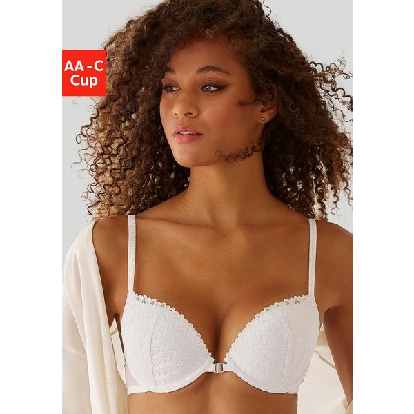 s.Oliver Push-up-BH, BH mit Bügel, Lilou mit praktischem Vorderverschluss, sexy Dessous