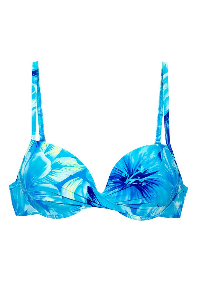 s.Oliver Push-Up-Bikini-Top Jayce, mit Blumenprint – Bild 2 von 4