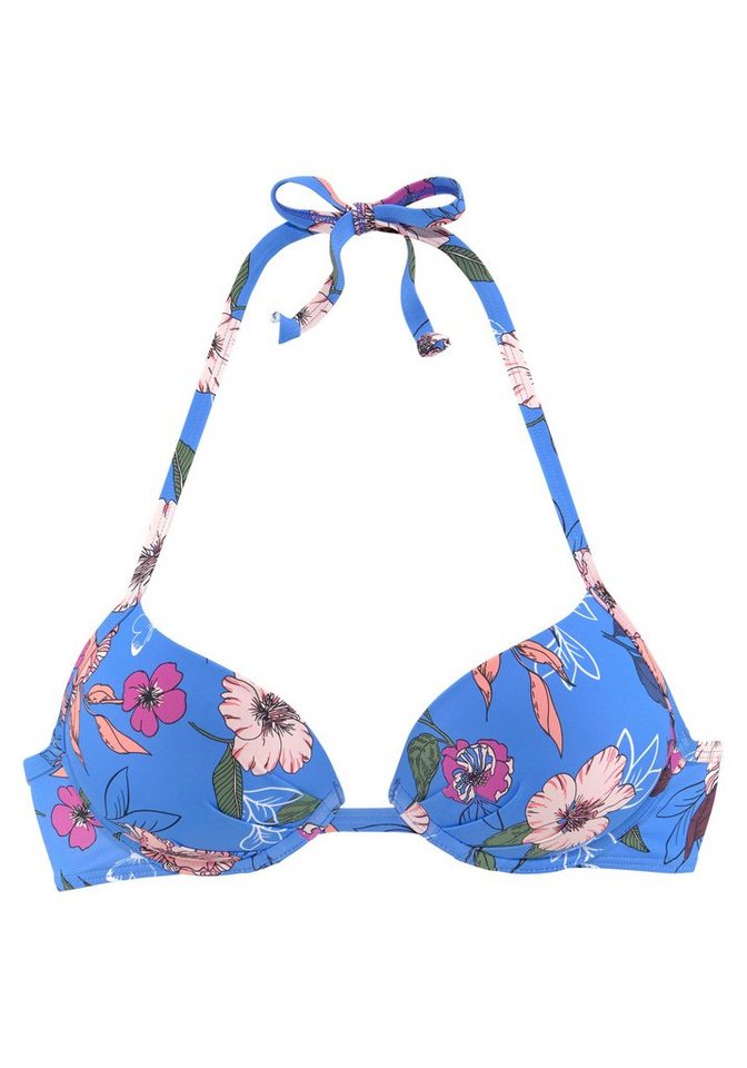 s.Oliver Push-Up-Bikini-Top Maya, mit floralem Design – Bild 2 von 5