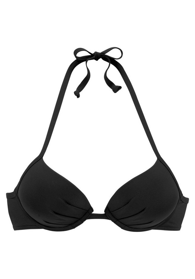 s.Oliver Push-Up-Bikini-Top Rome, in verschiedenen Unifarben – Bild 2 von 5